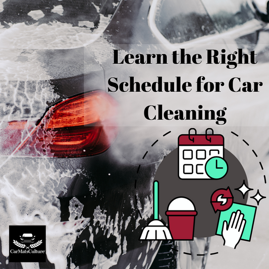 right schedule for car cleaning