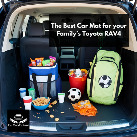 CarMatsCulture’s Honeycomb Mats: Best Car Mats for Toyota RAV4 Families