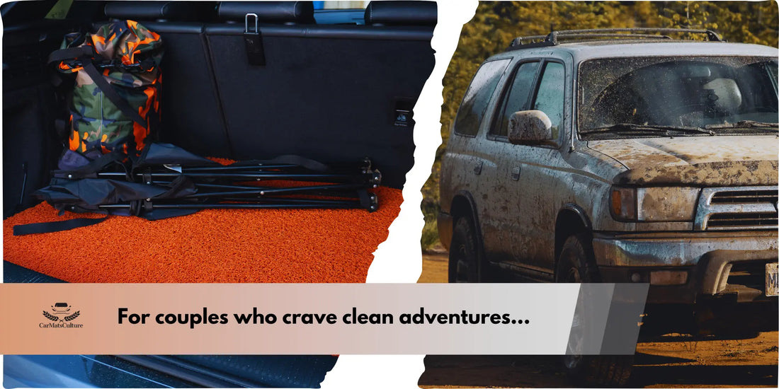 Couples Road Trips in WA? Why CarMatsCulture™ Honeycomb Mats Are a Must-Have for Clean Drives
