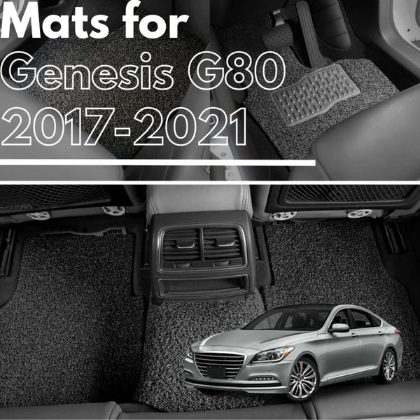 for Genesis G80 (DH)2017-2021, Premium Car Floor Mats