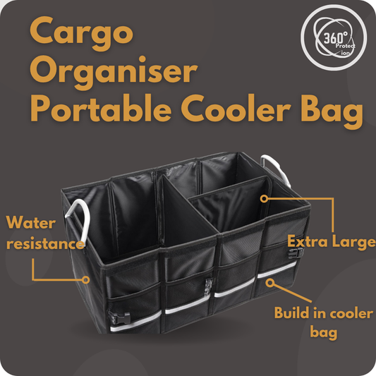 [2025 NEW] EXTRA LARGE Cargo Organiser Portable Cooler Bag  Multi-Purpose