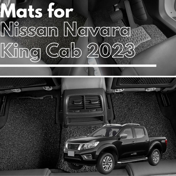 for Nissan Navara King Cab (NP300/D23)2015-Current, Premium Car Floor Mats