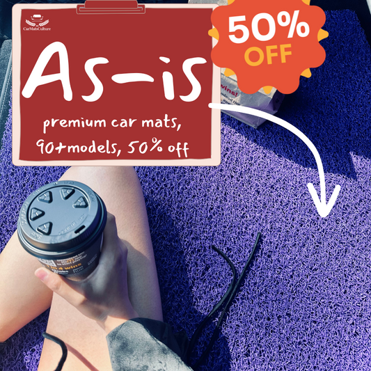 AS-IS Premium Car Mats Made by CarMatsCulture
