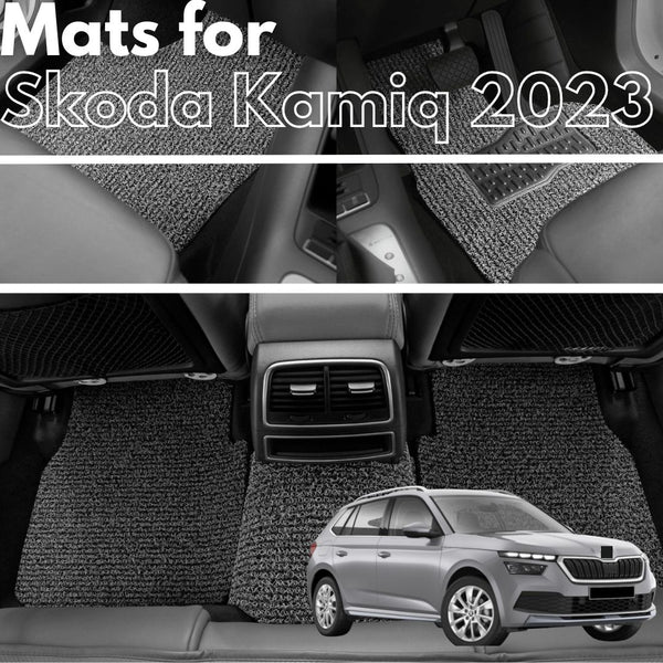 for Skoda Kamiq 2019-Current, Premium Car Floor Mats