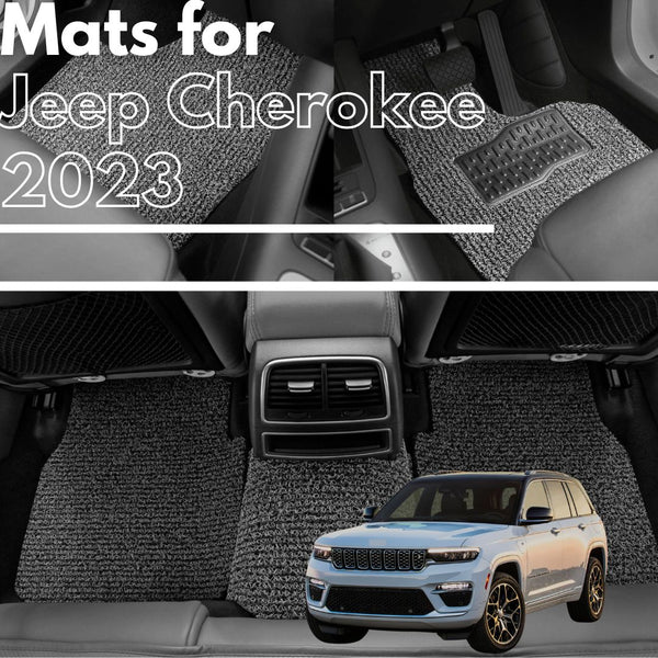 for Jeep Cherokee (KL)2014-Current, Premium Car Floor Mats
