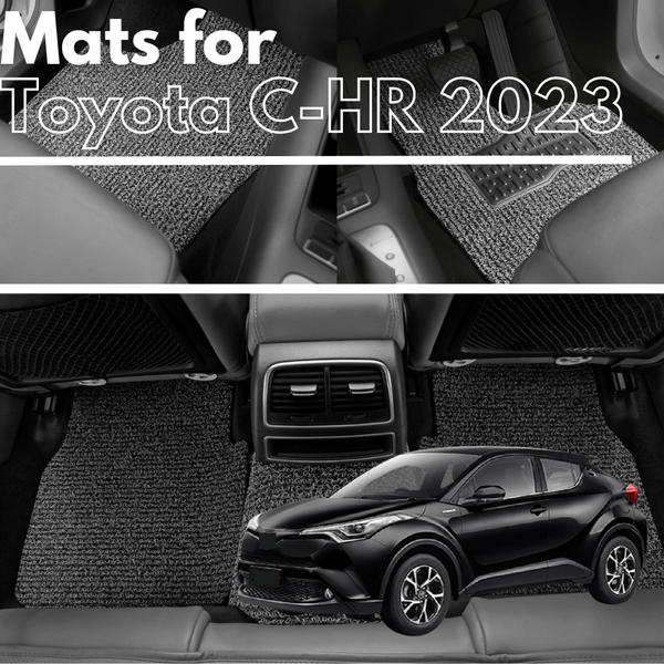 for Toyota C-HR AX10, AX50, Facelift2017-2023, Premium Car Floor Mats