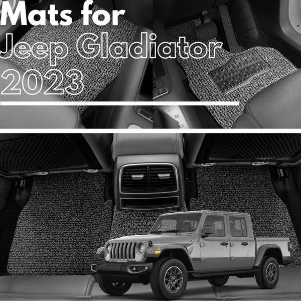 for Jeep Gladiator 2020-Current, Premium Car Floor Mats