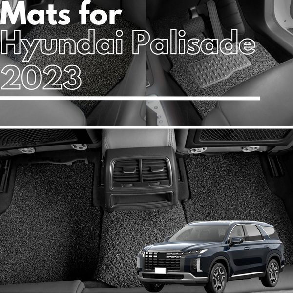 for Hyundai Palisade 7 Seater2021-Current, Premium Car Floor Mats