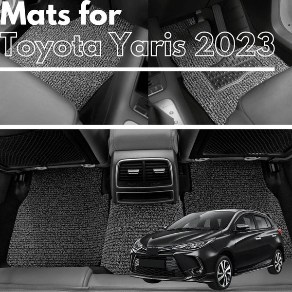 for Toyota Yaris 2020-Current, Premium Car Floor Mats