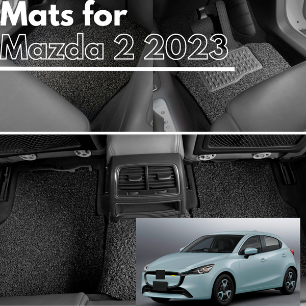 for Mazda 2 2014-Current, Premium Car Floor Mats