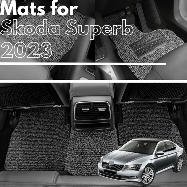 for Skoda Superb (B8, typ 3V)2015-Current, Premium Car Floor Mats