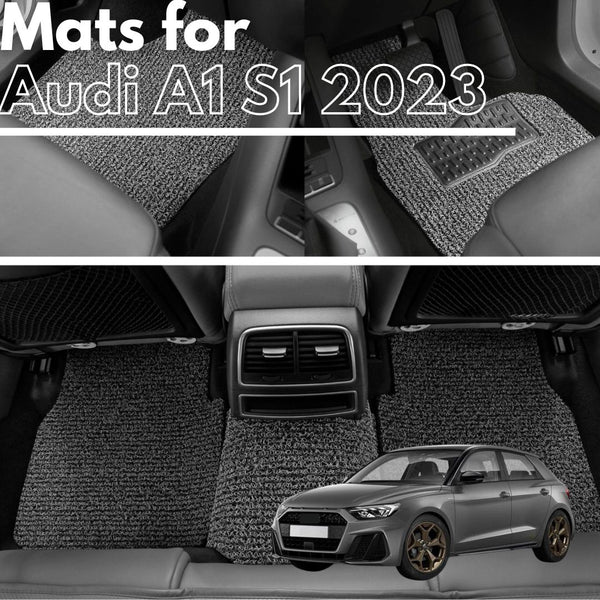 for Audi A1 S1 (Hatch Sportback)2019-Current, Premium Car Floor Mats