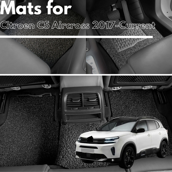 for Citroen C5 Aircross 2017-Current, Premium Car Floor Mats