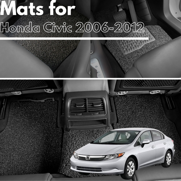 for Honda Civic Sedan(8th Gen)2006-2012, Premium Car Floor Mats