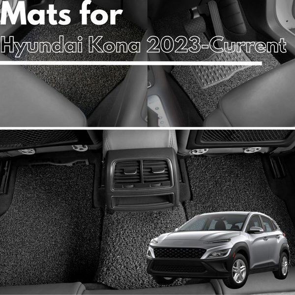 for All-new Hyundai Kona (SX2 Hybrid)2023-Current , Premium Car Floor Mats, New Arrival!