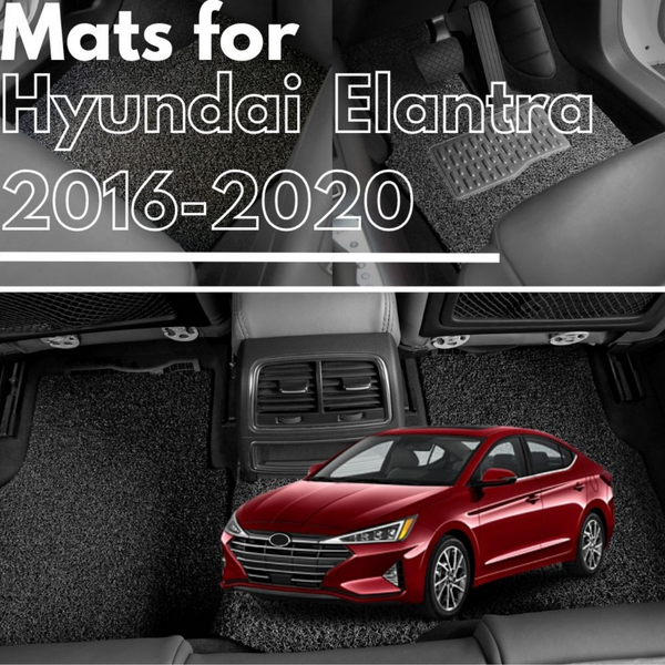 for Hyundai Elantra 2016-2020, Premium Car Floor Mats