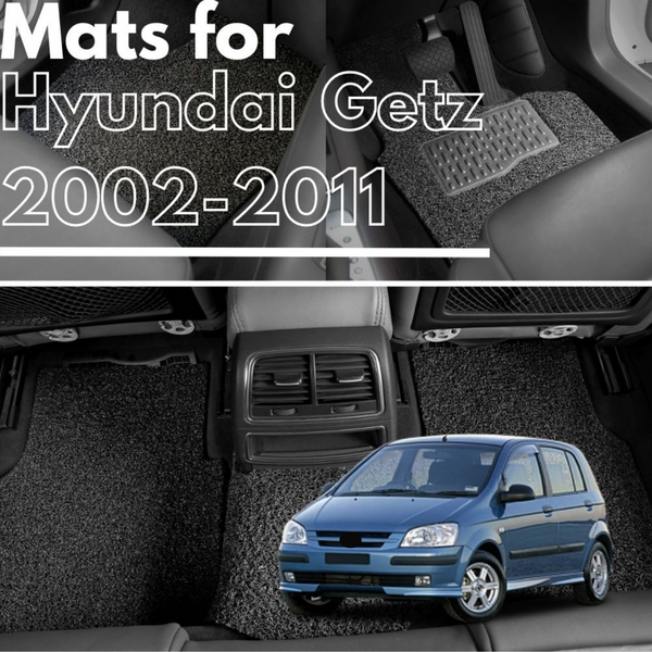 for Hyundai Getz 2002-2011, Premium Car Floor Mats