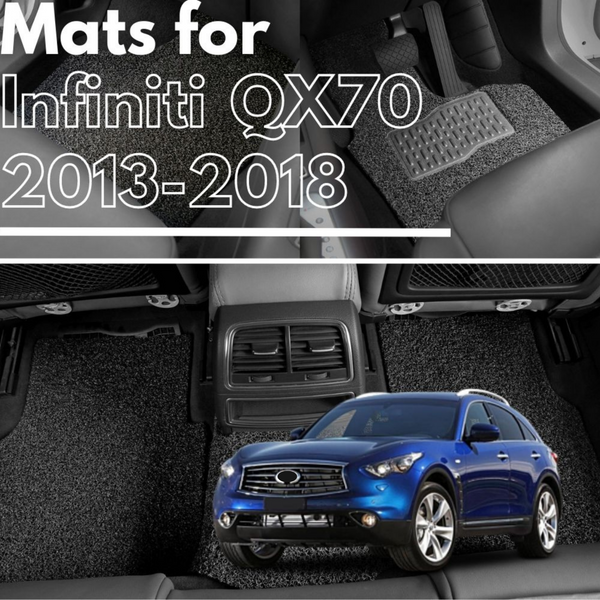 for Infiniti QX70 2013-2018, Premium Car Floor Mats