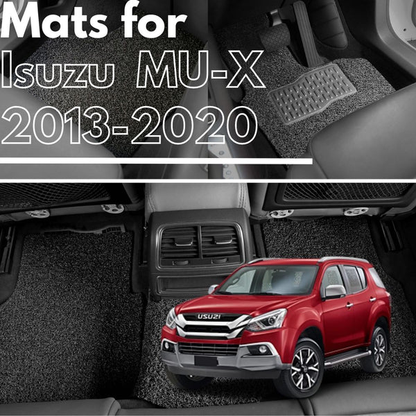 for Isuzu MU-X 2013-2020, Premium Car Floor Mats