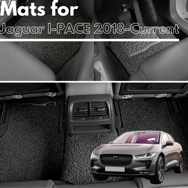 for Jaguar I-PACE 2018-Current, Premium Car Floor Mats