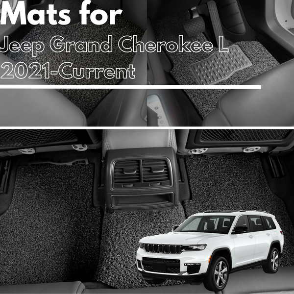 for Jeep Grand Cherokee L (WL) 2021-Current, Premium Car Floor Mats