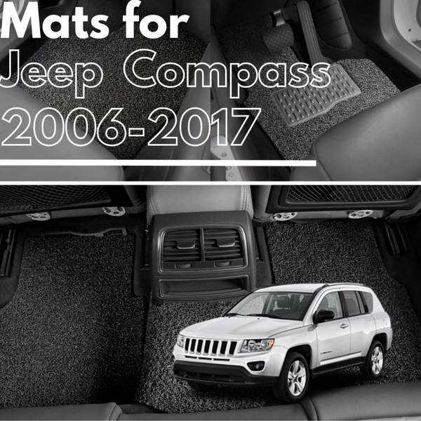 for Jeep Compass (MK49)2006-2017, Premium Car Floor Mats