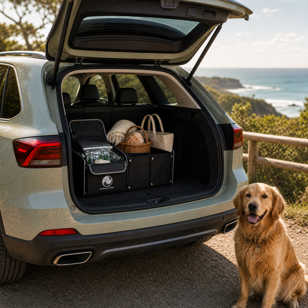 Australian Goose™ Cargo Organiser with Portable Cooler Bag