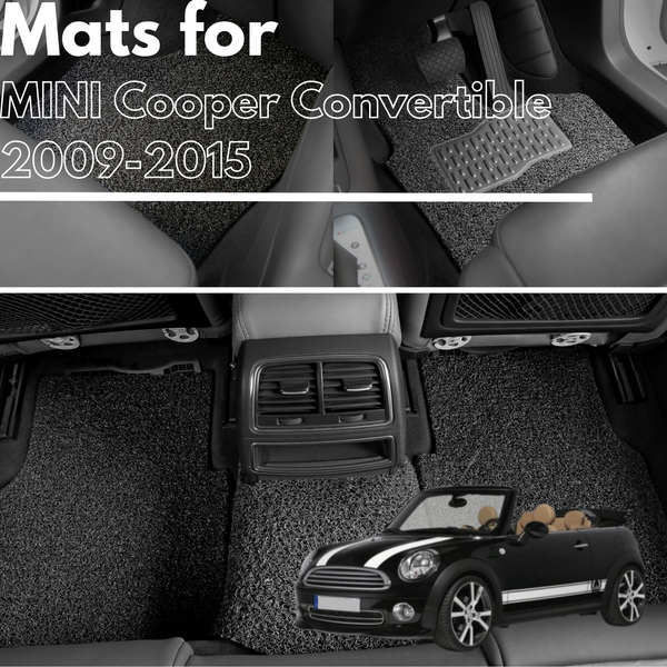 for MINI Cooper Convertible (R57)2009-2015, Premium Car Floor Mats