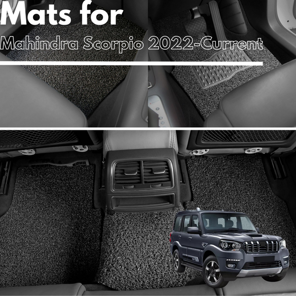 for All-new Mahindra Scorpio (Z101)2022-Current , Premium Car Floor Mats, New Arrival!