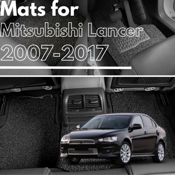 for Mitsubishi Lancer Manual (CJ)2007-2017, Premium Car Floor Mats