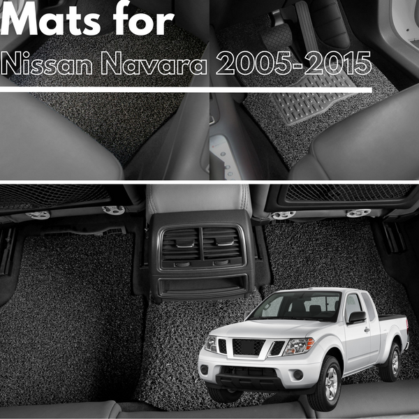 for Nissan Navara (D40 RX)2005-2015, Premium Car Floor Mats