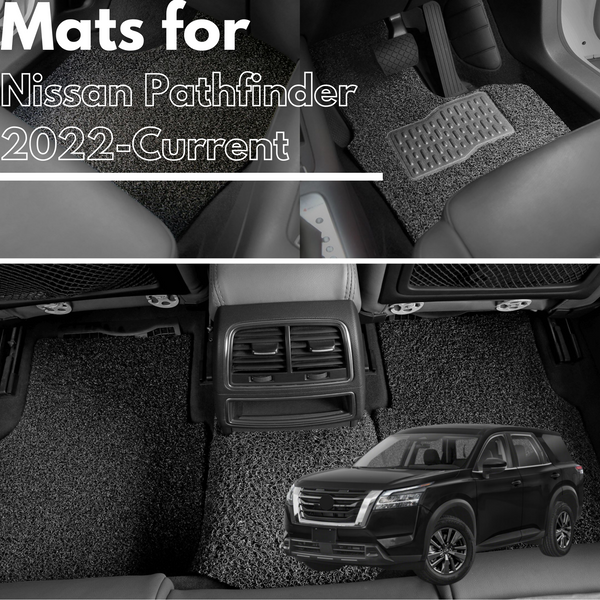 for All-new Nissan Pathfinder 8 seater (R53)2022-Current , Premium Car Floor Mats, New Arrival!