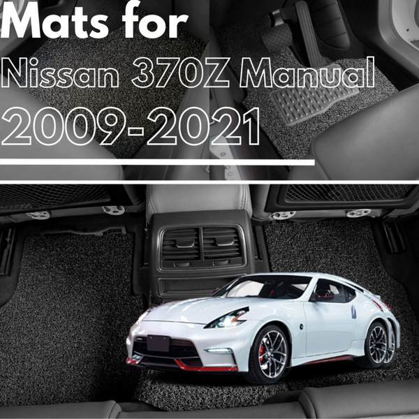 for Nissan 370Z Manual 2009-2021, Premium Car Floor Mats