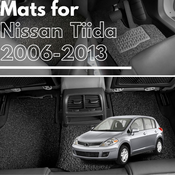 for Nissan Tiida 2006-2013, Premium Car Floor Mats