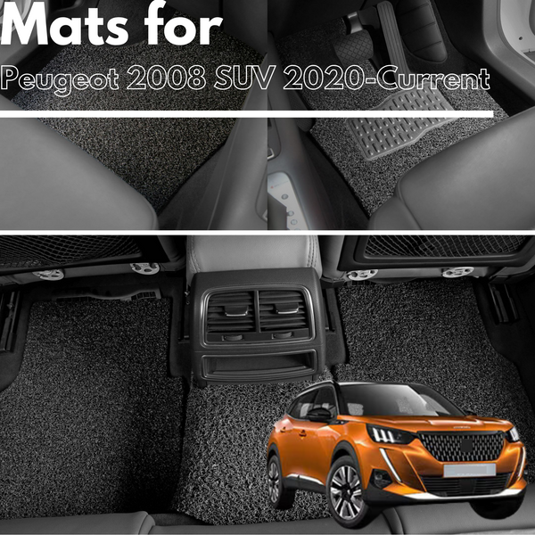 for Peugeot 2008 SUV (P24)2020-Current, Premium Car Floor Mats