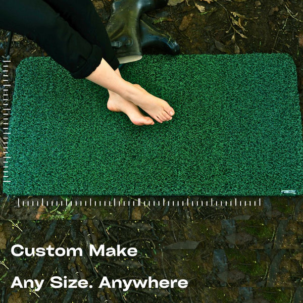 [Custom Size] Snug Outdoor Mats - Kakadu Green