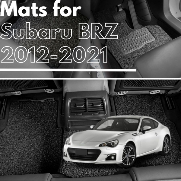 for Subaru BRZ 2012-2021, Premium Car Floor Mats