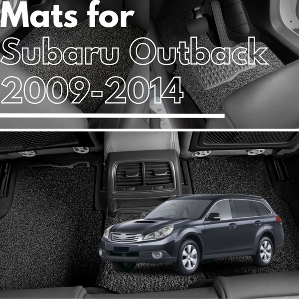 for Subaru Outback 2009-2014, Premium Car Floor Mats
