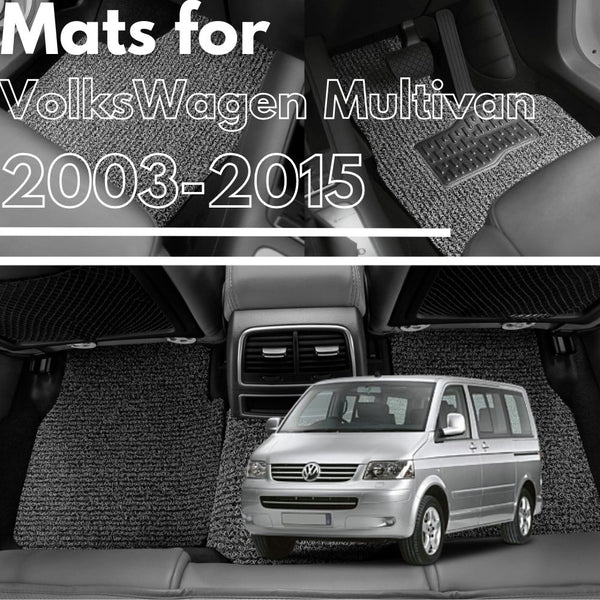 for VolksWagen Multivan 2003-2015, Premium Car Floor Mats