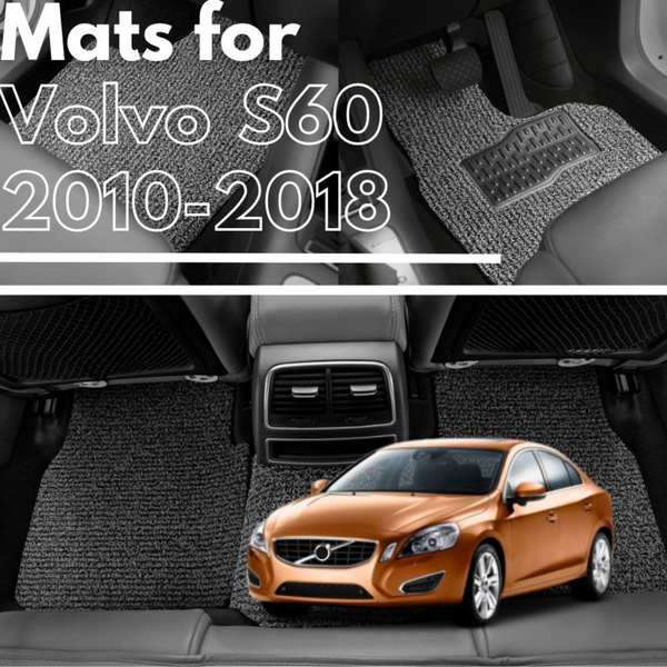 for Volvo S60 Auto2010-2018, Premium Car Floor Mats