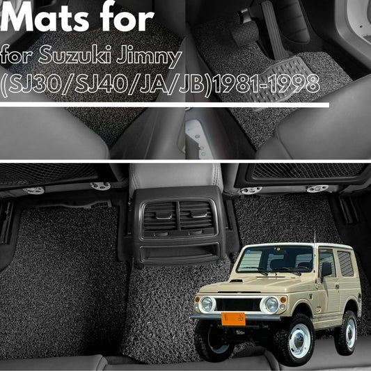 for Suzuki Jimny (SJ30/SJ40/JA/JB)1981-1998, Premium Car Floor Mats