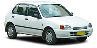 Toyota Starlet  1996 1997 1998 1999
