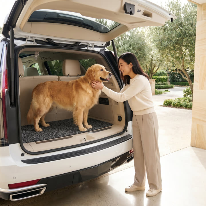 Boot mat suited to pet owners and active weekends